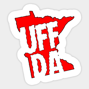UFF-DA Sticker